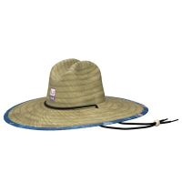 Men's Huk Fish and Flags Straw Sun Hat Set Sail