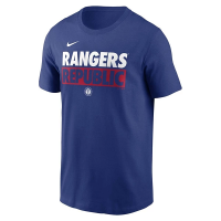 Texas Rangers Rally Rule T-Shirt Small Blue