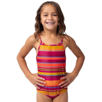 Girls' Nani Swimwear Sunseeker Mini Strappy One Piece Swimsuit 8 Chase the Sun