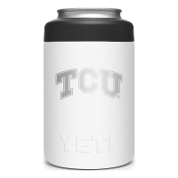 YETI TCU Horned Frogs Rambler 2.0 Colster