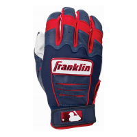 Men's Franklin CFX Pro Highlight Baseball Batting Gloves Red/White/Blue 2XLarge