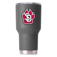 Gametime Sidekicks South Dakota Coyotes 30 oz. Paw Logo Tumbler