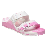 Girls' BIRKENSTOCK Arizona EVA Slide Sandals Little Pink/White