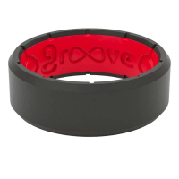 Men's Groove Life EDGE Ring 10 Black/Red