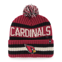 Arizona Cardinals 47 Brand Bering Beanie One Size Dark Red