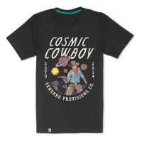 Men's Sendero Provisions Co. Cosmic Cowboy T-Shirt Small Black