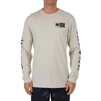 Men's Salty Crew Alpha Premium Long Sleeve T-Shirt Medium Bone