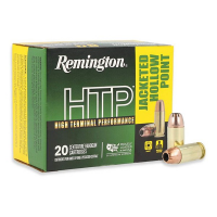 Remington HTP JHP Handgun Ammunition