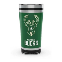 Tervis Tumbler Milwaukee Bucks 20oz Stainless Steel Swish Tumbler