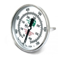 Big Green Egg Temperature Gauge