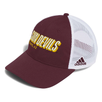 Arizona State Sun Devils adidas Truck Mascot Adjustable Hat One Size Maroon