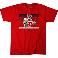 Kansas City Chiefs BreakingT Kansas City Football Throw The Heart T-Shirt Small Red