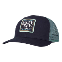 Men's Salty Crew Cruiser Retro Trucker Snapback Hat One Size Dark Aqua