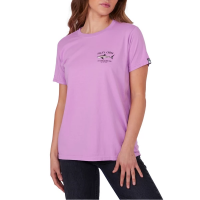 Women's Salty Crew Bruce Boyfriend Tee T-Shirt Small Orchid