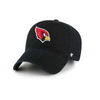 Arizona Cardinals 47 Brand Clean Up Adjustable Hat One Size Black