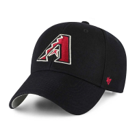 Arizona Diamondbacks 47 Brand MVP Logo Adjustable Hat One Size Black