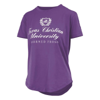 TCU Horned Frogs Pressbox Women's Augusta T-Shirt Medium Purple