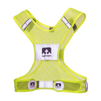 Men's Nathan Sports Streak Reflective Vest L-2XL Safety Yellow