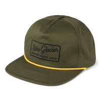 Men's Stone Glacier Stamp Trucker Hunting Adjustable Hat One Size Green