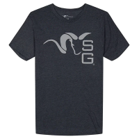 Men's Stone Glacier SG Ram T-Shirt Large Navy Heather