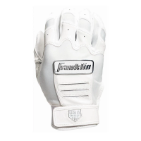 Women's Franklin CFX Pro Adult Softball Batting Gloves Small White