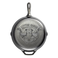 Lodge Yellowstone(TM) 12 Inch Cast Iron Steer Skillet