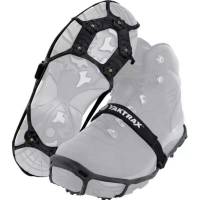 Yaktrax Spiked Ice Cleats Black