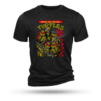 Men's Nine Line Tactical Turtles T-Shirt Small Charcoal Black