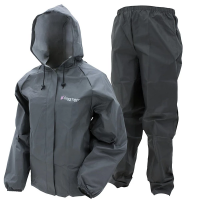 Women's Frogg Toggs Ultra-Lite2 Rain Suit Rain Jacket Medium Carbon Black