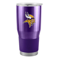 Logo Brands Minnesota Vikings 30oz. Stainless Steel Tumbler