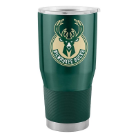 Logo Brands Milwaukee Bucks 30oz. Stainless Steel Gameday Tumbler