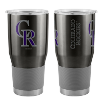 Logo Brands Colorado Rockies 30oz. Stainless Steel Tumbler