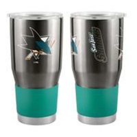 Logo Brands San Jose Sharks 30oz. Stainless Steel Gameday Tumbler