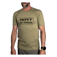 Men's Hoyt Boundry T-Shirt Large Olive