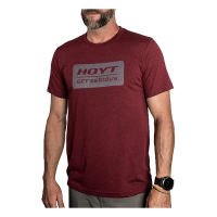 Men's Hoyt Baseline T-Shirt XLarge Cardinal