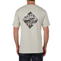 Men's Salty Crew Tippet Camo Premium T-Shirt Medium Bone