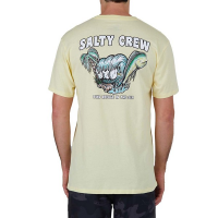 Men's Salty Crew Shaka Premium T-Shirt Medium Banana