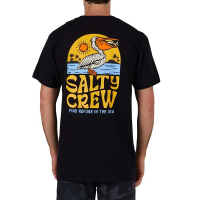 Men's Salty Crew Seaside Classic T-Shirt Medium Navy