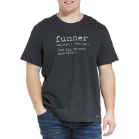 Men's Life is Good Funner Defined T-Shirt Small Black