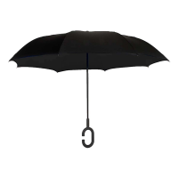 Shed Rain Unbelievabrella Reverse 48" Arc Closing Stick Umbrella