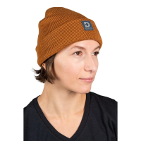 Women's Dovetail Workwear Logo Work Beanie One Size Saddle Brown