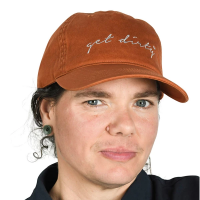 Women's Dovetail Workwear Shop Work Adjustable Hat One Size Paprika