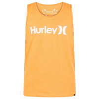 Men's Hurley Everyday One and Only Solid Crew Neck Tank Top Medium Nectarine