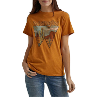 Women's Wrangler Southwestern Graphic T-Shirt XSmall Thai Curry Heather