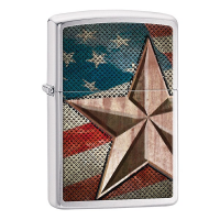 Zippo 200 Retro Star Windproof Lighter