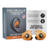 Decibullz Custom Molded Earplugs 31dB NRR