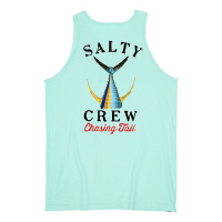 Men's Salty Crew Tailed Crew Neck Tank Top Small Sea Foam