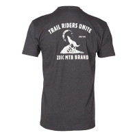 Men's ZOIC Trail Riders T-Shirt Medium Charcoal