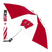 Wincraft Wisconsin Badgers Auto Folding Umbrella