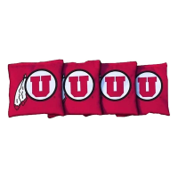 Victory Tailgate Red Utah Utes Cornhole Bags 4 Pack